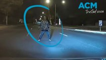 Dashcam catches creepy driver encounter in Queensland