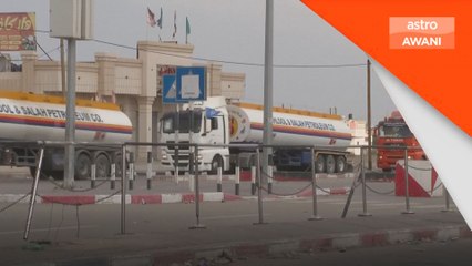 Konvoi kedua 19 trak bantuan masuk persimpangan Rafah