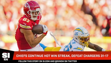 Chiefs Extend Winning Streak, Overpower Chargers with a 31-17 Victory