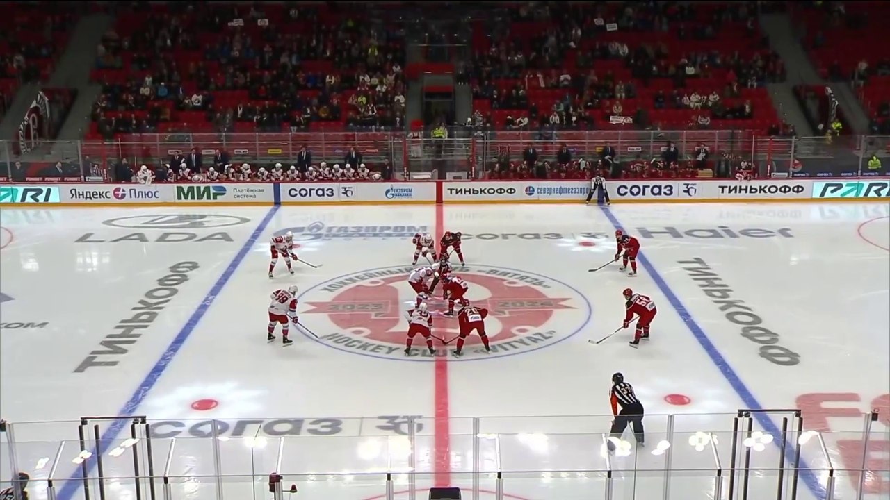 KHL - Vityaz Moscow Region - Lokomotiv Yaroslavl - 21.10.2023 - Period 1