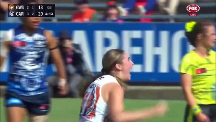 Zarlie Goldsworthy breaks AFLW record