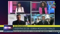 Cierran mesas electorales en Argentina