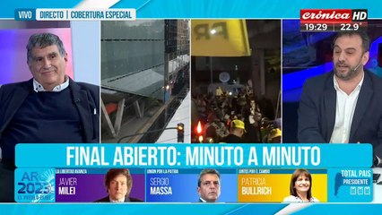 Federico González: "Todo es posible, inclusive un masivo corte de boleta"