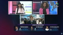 Resultados parciales de las elecciones en Argentina