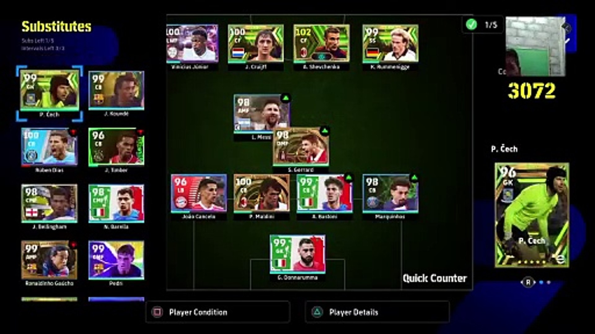 ⁣Co op 3 vs 3 Match __ Dream Team ^ eFootball 2024 Konami