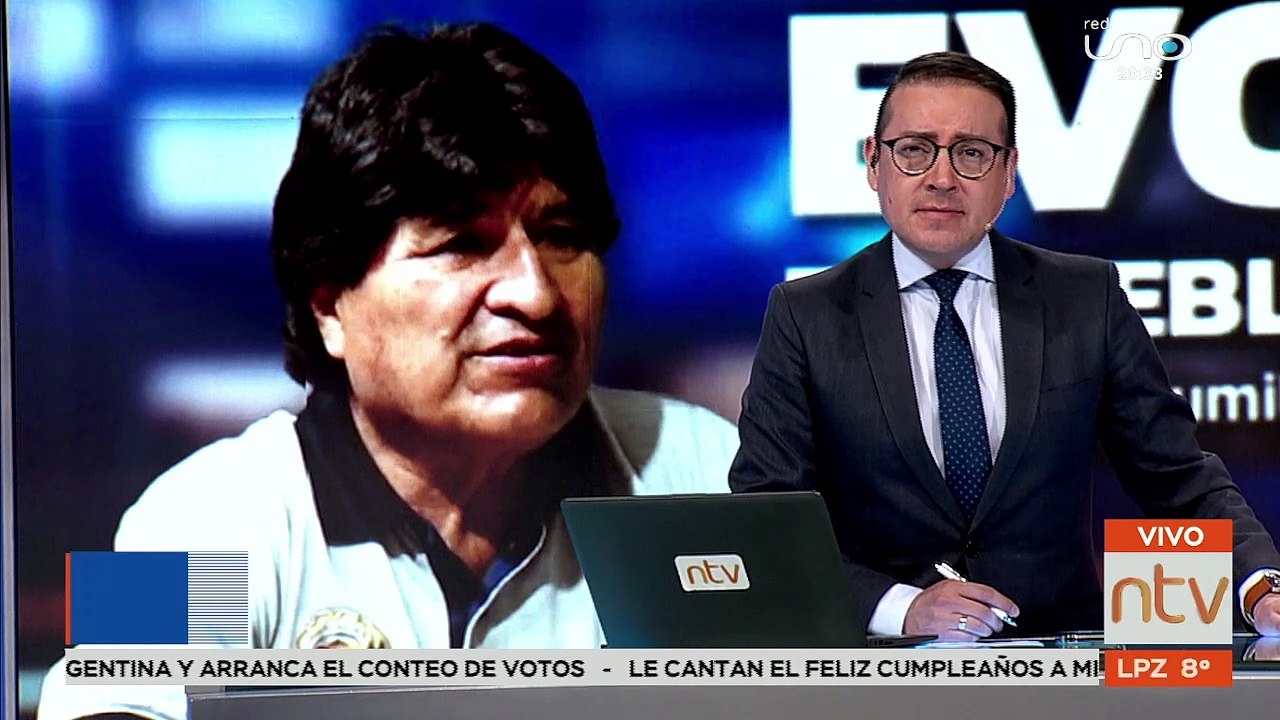 La derecha dice que Evo abandono el país