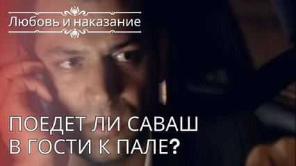 Поедет ли Саваш в гости к Пале? | Любовь и наказание - серия 24