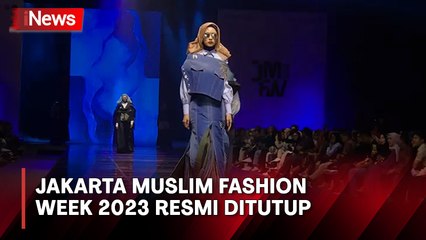 Gelaran Koleksi Modest Tanah Air Tandai Penutupan JMFW 2023, Penuh Warna-warni