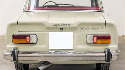 Alfa Romeo  Giulia Super 1.6  1967