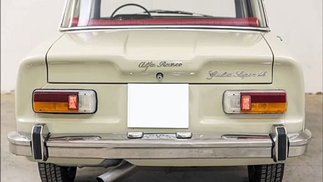 Alfa Romeo Giulia Super 1.6 1967