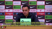 Xavi desvela lo que le dijo a Marc Guiu justo antes de salir y ganar el partido