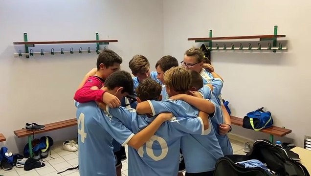 U13 B /// QUAND LES U13 B S'ESSAYENT AU CHANT DE VICTOIRE 2/2 !!! (21/10)