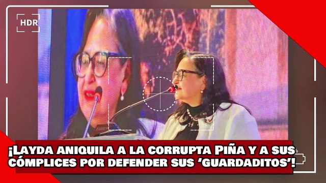 ¡VEAN! ¡layda aniquila a la corrupta Norma Piña y a sus cómplices por defender sus ‘guardaditos’!
