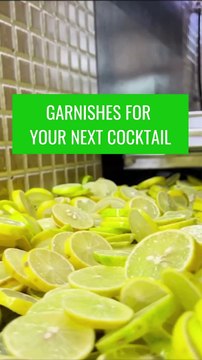 Dried Garnishes For Cocktail