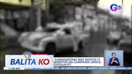 COMELEC: Mga kandidatong may bastos o hindi gender-sensitive na campaign jingle, posibleng ma-disqualify | BK