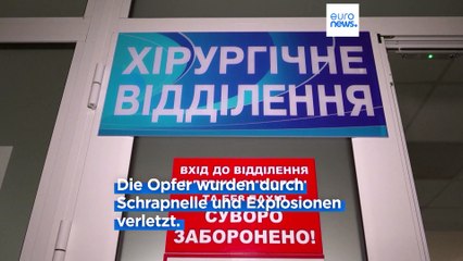 Ukraine kündigt "Reaktion" auf russische Angriffe in Charkiw an