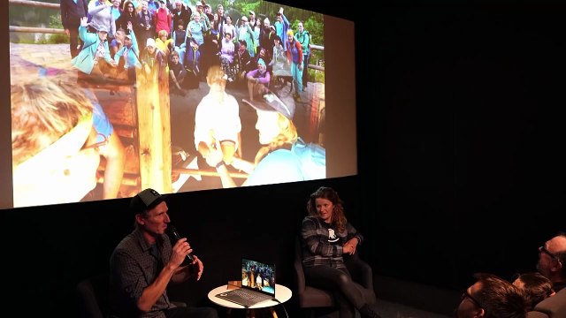 Zakopane - festiwal filmowy Berbeków, pokaz filmu osiem gór