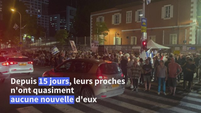 Rassemblement à Tel-Aviv pour demander la libération des otages détenus par le Hamas