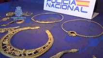 Intervenidas en Madrid 11 piezas de oro valoradas en más de 60 millones de euros pertenecientes al patrimonio histórico de Ucrania