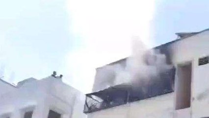 రంగారెడ్డి: ఎస్ వి క్లాసిక్ అపార్ట్మెంట్లో అగ్నిప్రమాదం