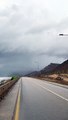 فيديو.. لقطات من جنوب غرب عمان تُظهر اقتراب الإعصار 