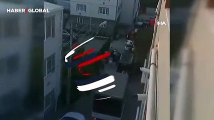 Çevredekileri düşünmediler, gelin almaya gelir gelmez silahlarına sarıldılar