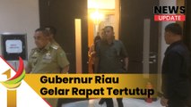 Gubernur Riau menggelar rapat tertutup bersama Organisasi Perangkat Daerah