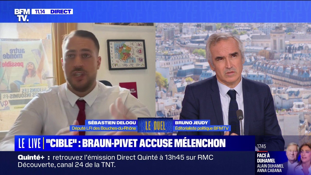 Yaël Braun-Pivet en Israël: pour le député LFI Sébastien Delogu, la présidente de l'Assemblée nationale "devrait démissionner"