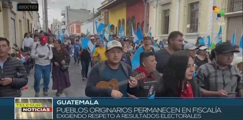 Guatemala: Pueblos originarios exigen respeto por resultados de las elecciones generales