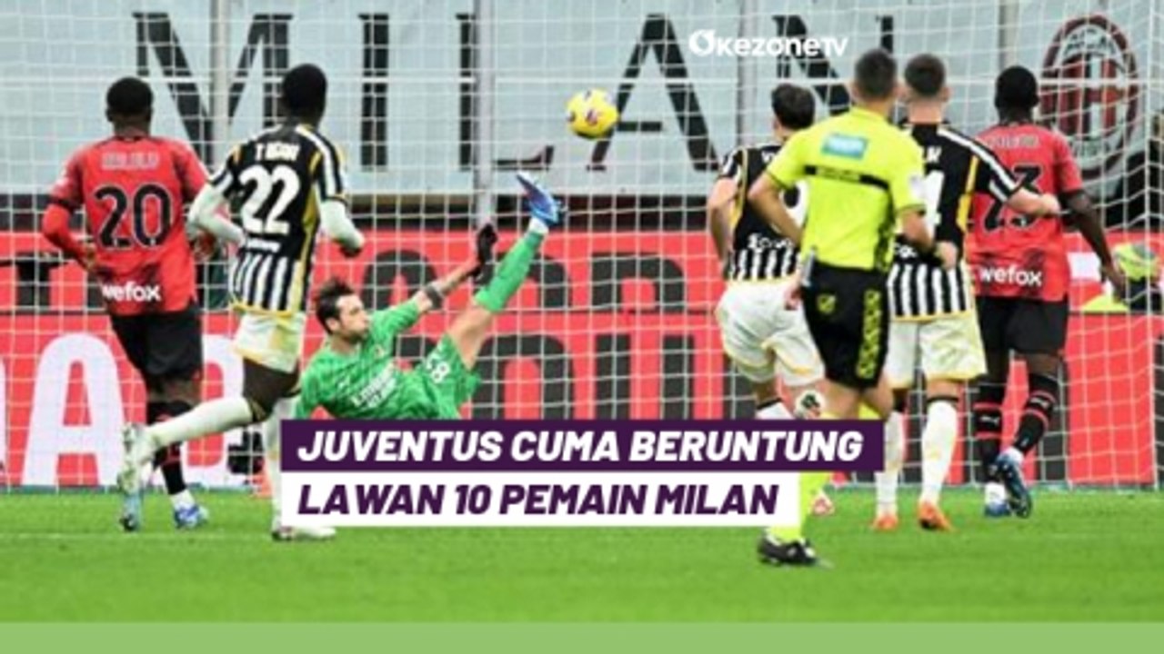 AC Milan Dibikin Malu Juventus di San Siro, Pioli: Mereka Cuma Beruntung Lawan 10 Pemain