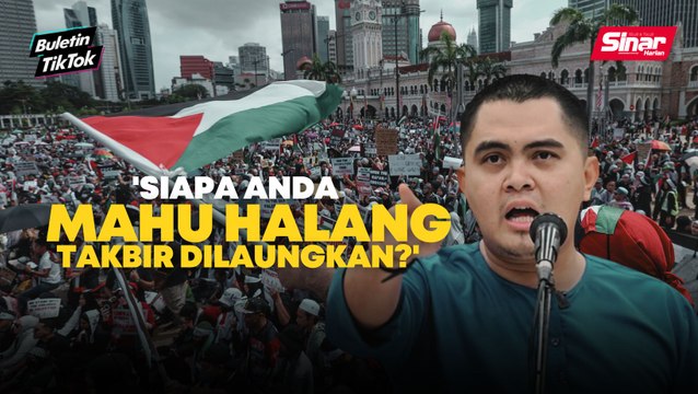 'Halang laung takbir, baik buat himpunan di hadapan pejabat sendiri' - Akmal