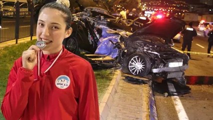 Kayseri'de otomobilin TIR'a arkadan çarptığı kazada milli sporcu Buket Kaya hayatını kaybetti, 2 kişi yaralandı