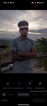 Google Pixel 8 Pro - Proceso de edición con mejor versión .