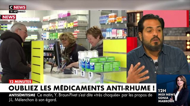Mais pourquoi ne pas interdire les médicaments anti-rhume s'ils sont dangereux ? Un pharmacien, Bruno Fellous, répond en direct dans Morandini Live - Regardez