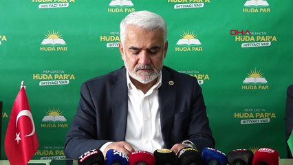 HÜDA PAR Genel Başkanı Yapıcıoğlu: İsrail bir terör örgütüdür