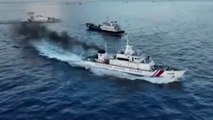 La tension monte entre les Philippines et la Chine après deux collisions entre des navires