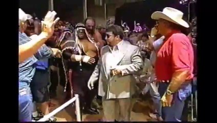 Jake Roberts & The Headhunters vs.Tanaka, Hayabusa & Hakushi (1997)