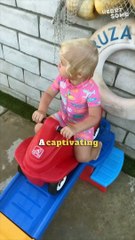 Tiny Swimmer's Big Splash: Toddler's Pool Adventure || Heartsome 