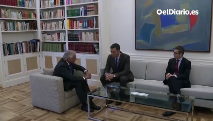 Sánchez recibe en La Moncloa a representantes de las comunidades judía y musulmana