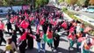 Nevşehir'de binlerce kişi Filistin için yürüdü