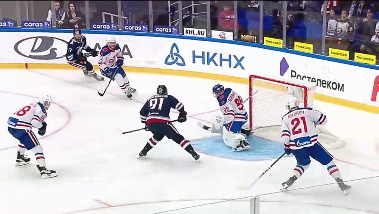 KHL - Neftekhimik Nizhnekamsk - SKA Saint Petersburg - 21.10.2023 - Period 3