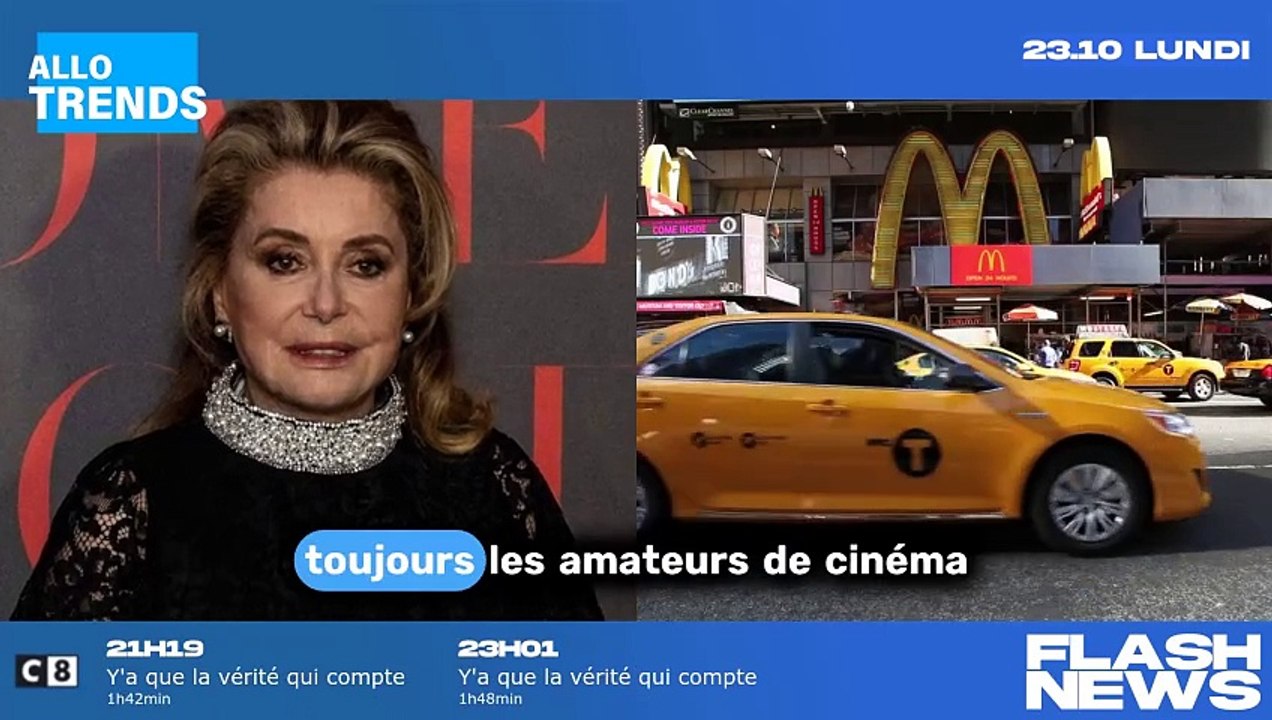 Un cadeau d'anniversaire adorable de Catherine Deneuve à Arte pour ses 80 ans.