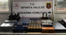 Isparta'da Sigara Kaçakçılığı Operasyonu: Çok Sayıda Kaçak Sigara ve Alkol Ele Geçirildi