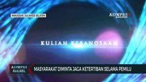 Masyarakat Diminta Jaga Ketertiban Selama Pemilu