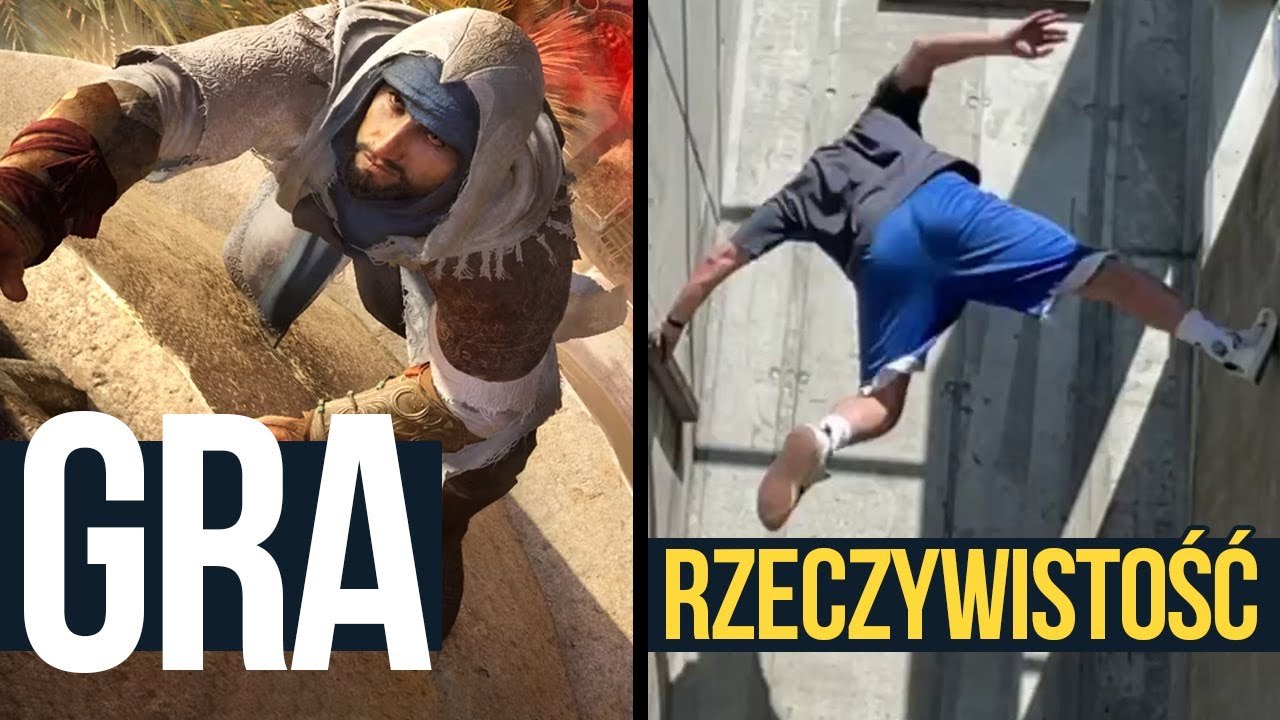 Parkour w Assassin's Creed kontra rzeczywistość - okiem eksperta