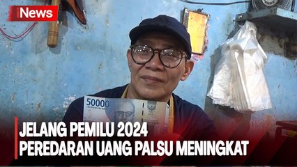 Peredaran Uang Palsu Meningkat Jelang Pemilu 2024 dengan Berbagai Modus