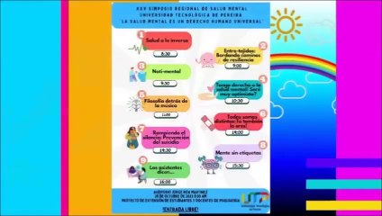 INVITACION AL XXV SIMPOSIO REGIONAL DE SALUD MENTAL UTP, 2023