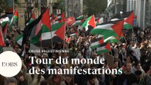 Paris, Bruxelles, Montréal, Sarajevo... Le monde manifeste pour la cause palestinienne