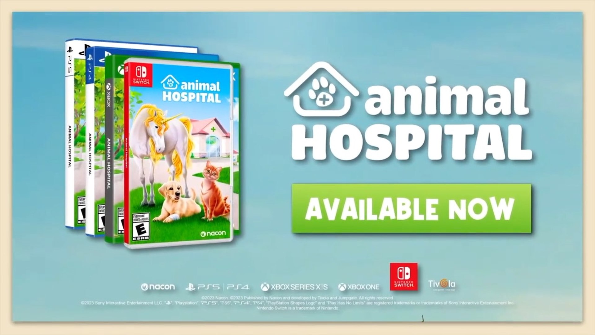 Animal Hospital Official Launch Trailer