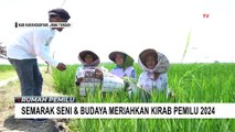 Meriah! Kirab Pemilu 2024 Diwarnai Tema Budaya dan Tarian Khas Daerah